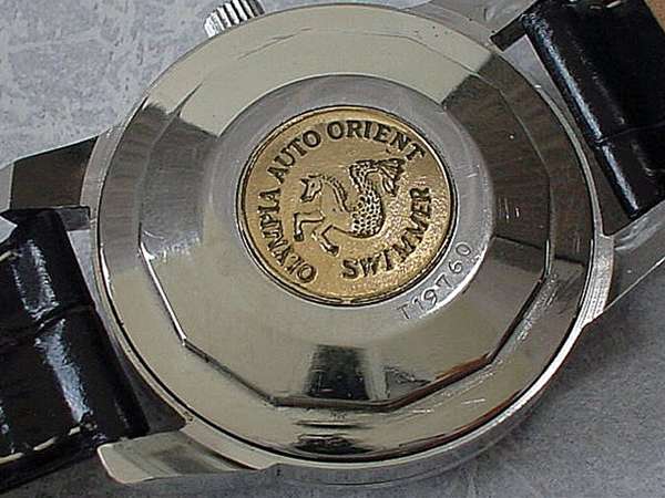 原油相場美品　オリエント グランプリ64 オールマイティースイマー メダリオン付き 時計
