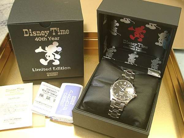 Disney Time 40周年 限定品 腕時計セット 証明書つき ...