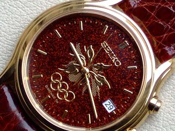 【電池交換済】 1998 長野オリンピック　SEIKO セイコー 腕時計