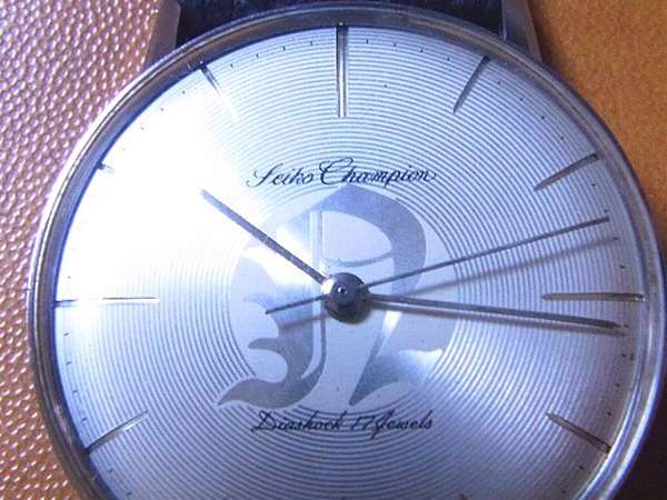 大得価低価 ヤフオク! - SEIKO CHAMPION チャンピオン 変り文字盤 19石