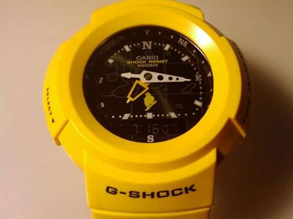 カシオ G-Shock AW-500D-9E2T(イエローカラー) +DW-6300(オマケ)+DW-056BK-1VJF(オマケ) |  アンティーウオッチマンはROLEX（ロレックス）・OMEGA（オメガ）・TUDOR（チュードル）などアンティーク腕時計の委託通販専門店—時計の委託・アンティーウオッチマン