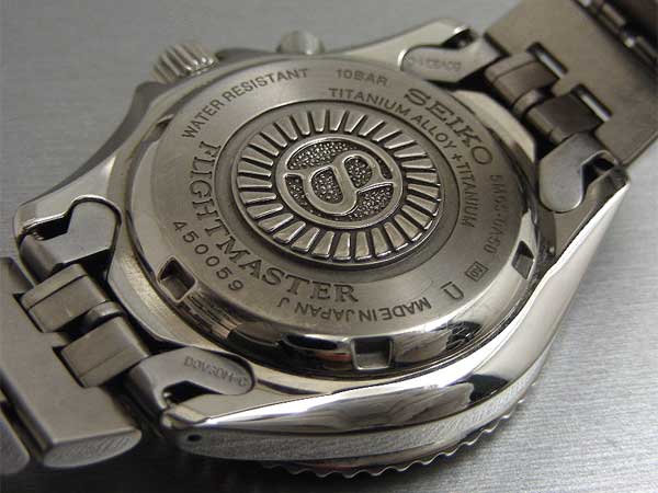 セイコー スポーツ フライトマスター 5M65-0A50 チタン キネティック |  アンティーウオッチマンはROLEX（ロレックス）・OMEGA（オメガ）・TUDOR（チュードル）などアンティーク腕時計の委託通販専門店—時計の委託・アンティーウオッチマン