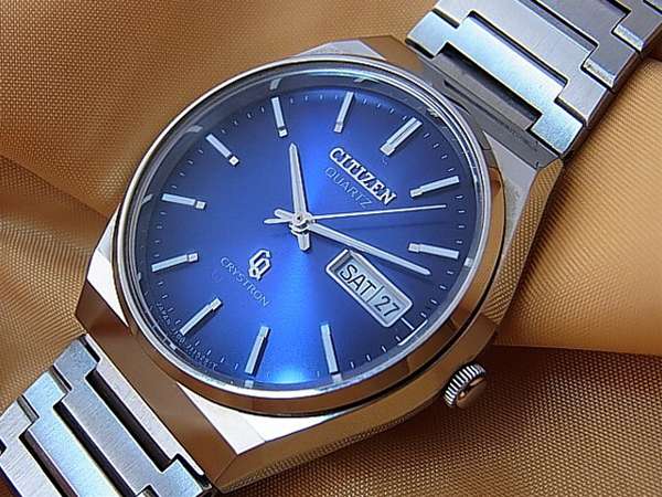 シチズン 1978年製 ほぼ未使用 クリストロン CRYSTRON 美品 かなり綺麗 