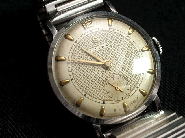 セイコー 精工舎 新10B型 15石 OH証明書 |  アンティーウオッチマンはROLEX（ロレックス）・OMEGA（オメガ）・TUDOR（チュードル）などアンティーク腕時計の委託通販専門店—時計 の委託・アンティーウオッチマン