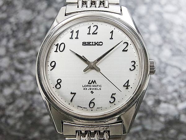 セイコー SEIKO 56ロードマチック 全数字インデックス ノンデイト