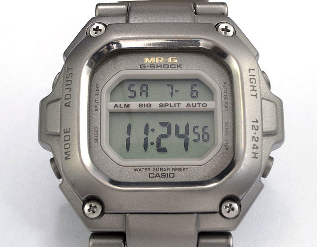 カシオ/CASIO GショックMRG-110T フルチタン MR-G フルメタル