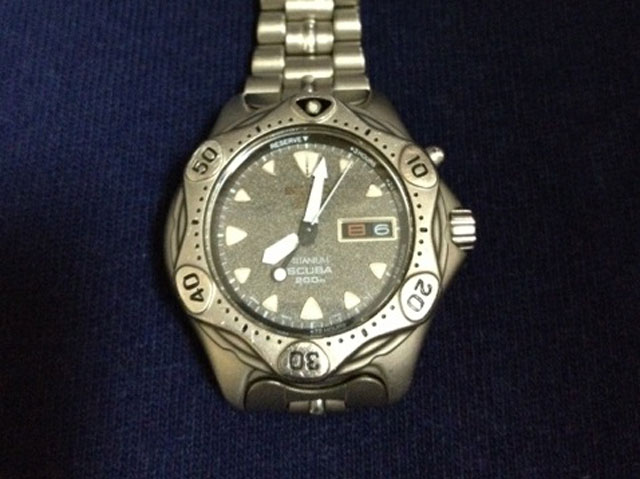 セイコー スキューバ SCUBA 200 AGS 5M23-7A30 |  アンティーウオッチマンはROLEX（ロレックス）・OMEGA（オメガ）・TUDOR（チュードル）などアンティーク腕時計の委託通販専門店—時計 の委託・アンティーウオッチマン