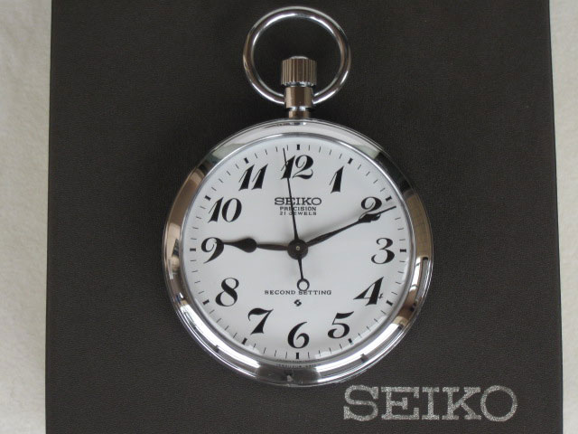 セイコー 鉄道時計 未使用 タグ付き 6110 21石 セコンドセッティング 