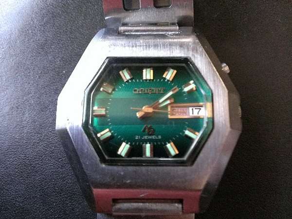 70s 高級 オリエント 自動巻 純正ブレス 腕時計 アンティーク ヴィンテージ