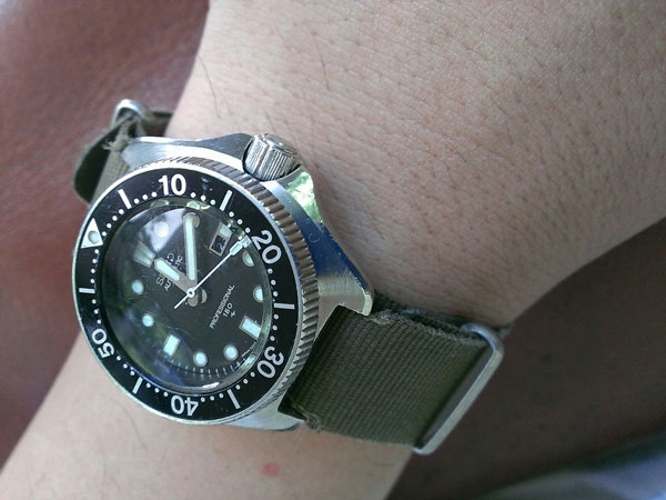 最終価格 SEIKO ビンテージ ボーイズ ダイバー - 腕時計(アナログ)