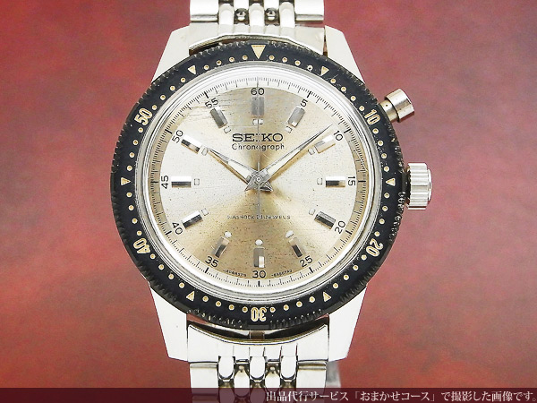 セイコー SEIKO クラウン ワンプッシュ クロノグラフ ファースト