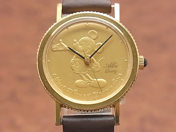 【ジャンク】セイコー　アルバ　腕時計　クラッシックミッキー　ミッキーマウスミッキーマウス