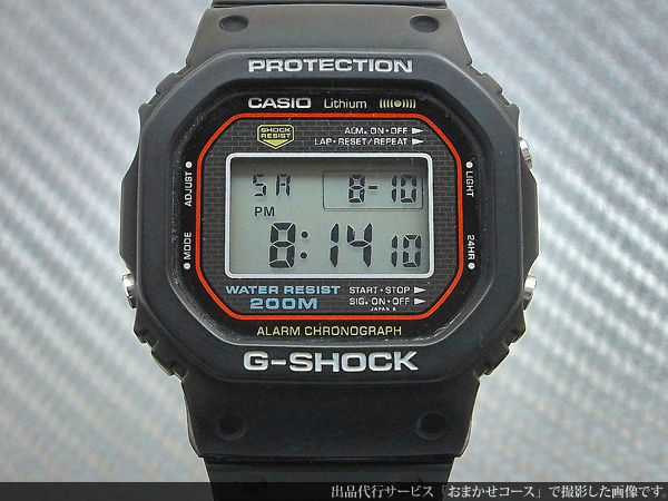 CASIO G-SHOCK DW-5000C-1A 1983年4月発売 - 腕時計(デジタル)