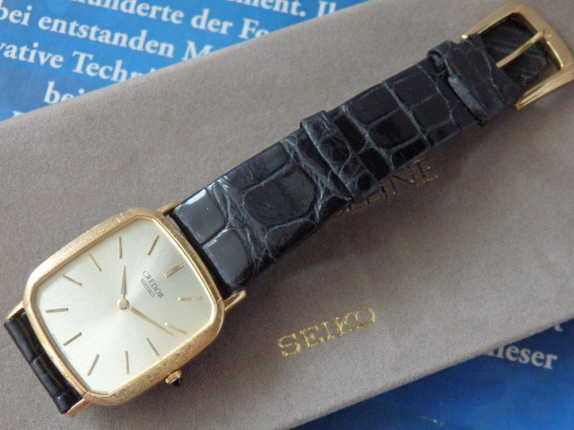 SEIKO CREDOR 金無垢 18K | www.shivhotels.com