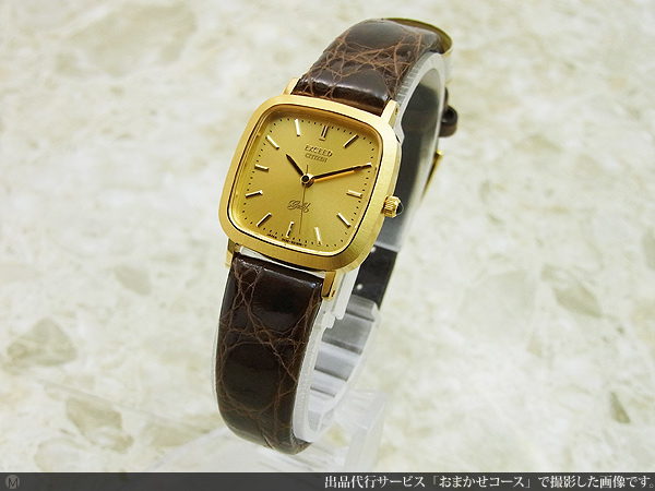 CITIZEN　エクシード１８金レディース腕時計表示タイプアナログ