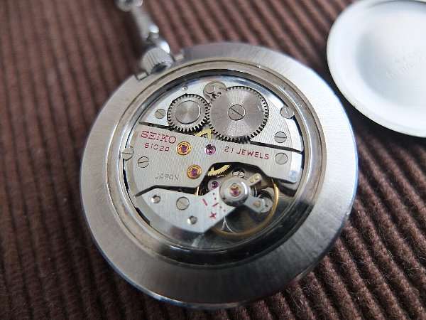 セイコー スカイライナー 懐中時計 手巻き 6102-0010 美品 | アン
