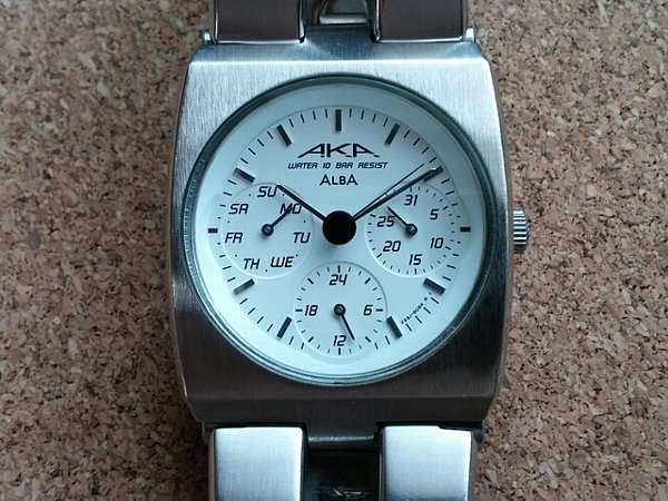 セイコー SEIKO ALBA AKA 希少モデル 美品  アンティーウオッチマンはROLEX（ロレックス）・OMEGA（オメガ）・TUDOR（チュードル）などアンティーク腕時計の委託通販専門店—時計の委託・アンティーウオッチマン
