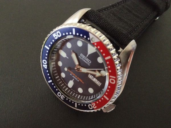 セイコー ダイバーズ 日本製ネイビーボーイ SKX009J | アンティー ...