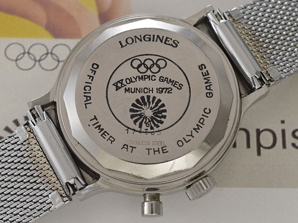 ロンジン　時計　1972年 ミュンヘンオリンピック限定　アンティーク　AT　希少