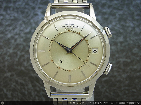 ☆訳あり【JAEGER-LECOULTRE】ジャガー・ルクルト メモボックス アラーム Cal.916 875.42 自動巻き メンズ_699435【ev20】