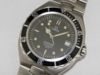 オメガ シーマスター200m自動巻 希少ベンツ針 | アンティーウオッチマンはROLEX（ロレックス）・OMEGA（オメガ ）・TUDOR（チュードル）などアンティーク腕時計の委託通販専門店—時計の委託・アンティーウオッチマン