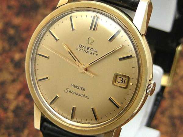 OMEGA MEISTER Wネーム AUTOMATIC DATE 希少品