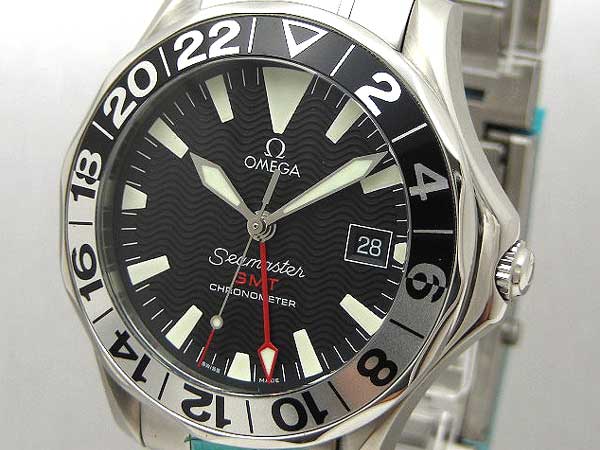 オメガ シーマスター GMT ジェリーロペス 限定モデル | アンティーウオッチマンはROLEX（ロレックス）・OMEGA（オメガ ）・TUDOR（チュードル）などアンティーク腕時計の委託通販専門店—時計の委託・アンティーウオッチマン