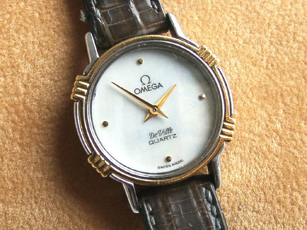 オメガ デ・ビル クオーツ レディース 1980年代 OMEGA De・Ville 