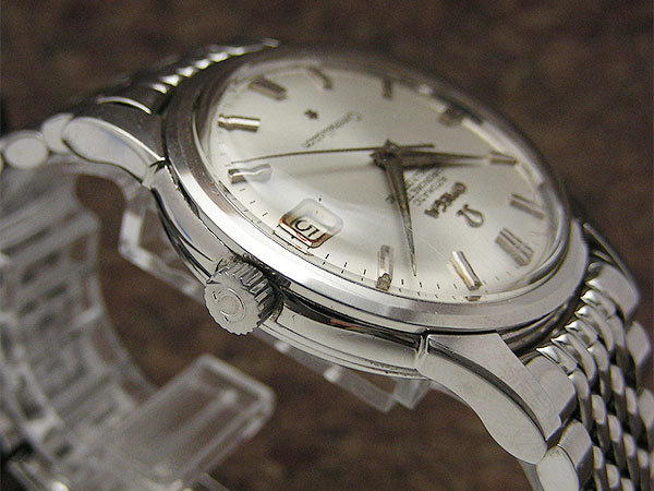 オメガ コンステレーション クロノメーター Cal561 オートマチック ライスブレス | アンティーウオッチマンはROLEX（ロレックス）・OMEGA （オメガ）・TUDOR（チュードル）などアンティーク腕時計の委託通販専門店—時計の委託・アンティーウオッチマン