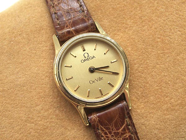 オメガ デ・ビル レディース cal.1387 OMEGA De・Ville QUARTZ 