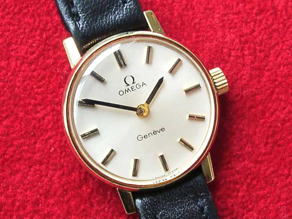 【稼動品】OMEGA オメガ Geneve腕時計 レディース 手巻 美品ジュネーブ