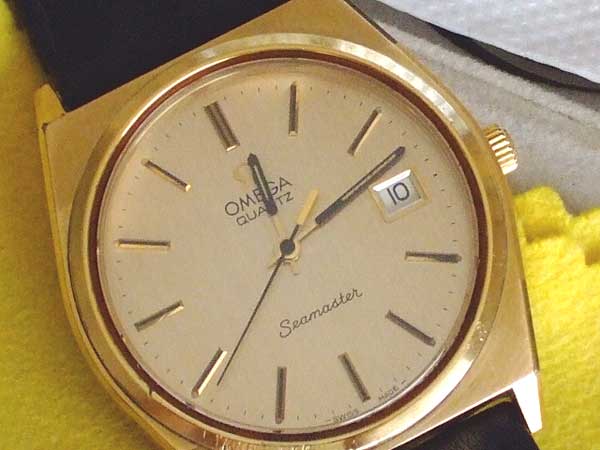 時計オメガ　OMEGA シーマスター　クオーツ　ビンテージ