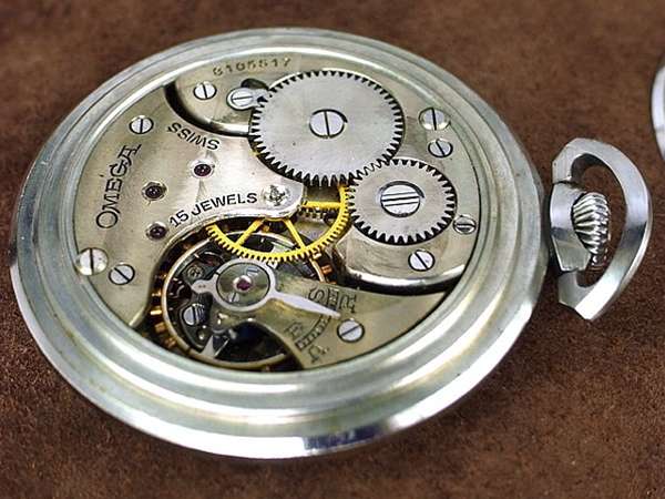 オメガ 懐中時計 手巻き式 アールデコ デザイン1950年代 | アンティー