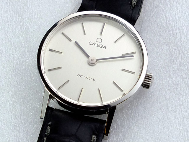 好きに OMEGA DEVILLE 稼働品 手巻き cal.625 925銀無垢 時計 - www