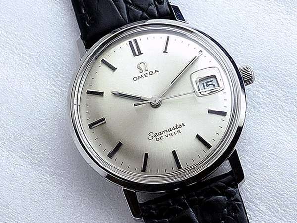 アウトレット 美品 OMEGA オメガ シーマスター デビル ダブルネーム