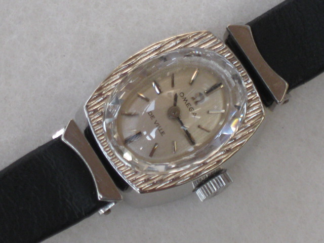 アンティーク オメガ OMEGA DE VILLE 485  手巻き時計