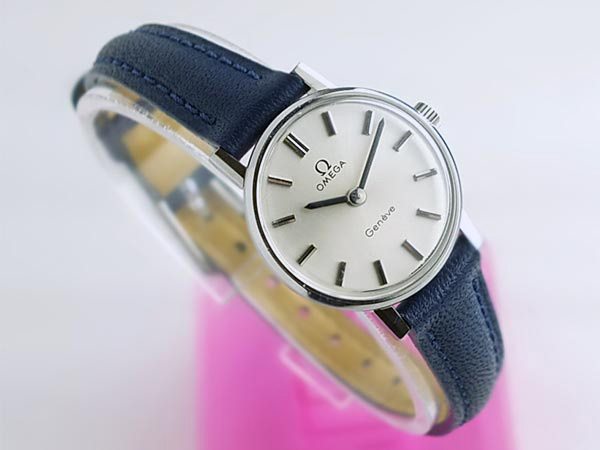 注意事項OMEGA 自動巻　ジュネーブ  レディース腕時計　オメガ　ベルト新品