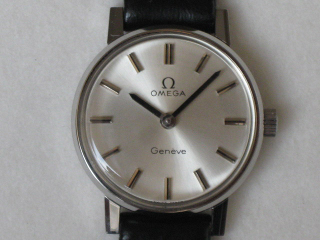 OMEGA オメガ Geneve ジュネーブ レディース 手巻き 腕時計-