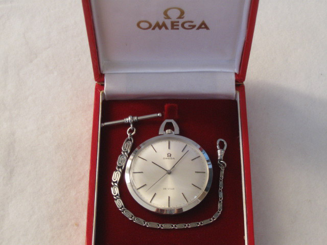 ＜＋ OMEGA デビル　懐中時計　手巻き　 OMEGA DE VILLE