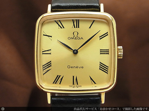海外通販では 「稼働」 OMEGA オメガ Geneve ジュネーブ 手巻き 腕時計 ...