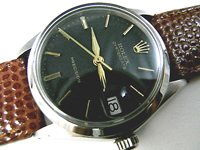 ロレックス オイスターデイト 希少ボーイズサイズ 人気のブラックフェイス 1960年代ビンテージ 名機1215搭載 |  アンティーウオッチマンはROLEX（ロレックス）・OMEGA（オメガ）・TUDOR（チュードル）などアンティーク腕時計の委託通販専門店—時計の委託・アンティー  ...
