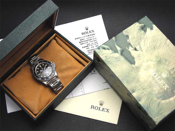 ロレックス シードゥエラー SEA-DWELLER Ref.1665 日ロレ明細つき | アンティーウオッチマンはROLEX（ロレックス ）・OMEGA（オメガ）・TUDOR（チュードル）などアンティーク腕時計の委託通販専門店—時計の委託・アンティーウオッチマン