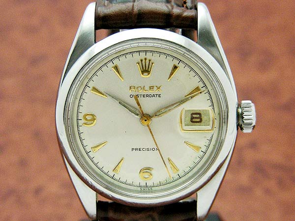 ロレックス ROLEX オイスターデイト Ref.6494 手巻き 赤デイト | アン 