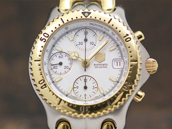 美品タグホイヤーセルシリーズコンビ腕時計