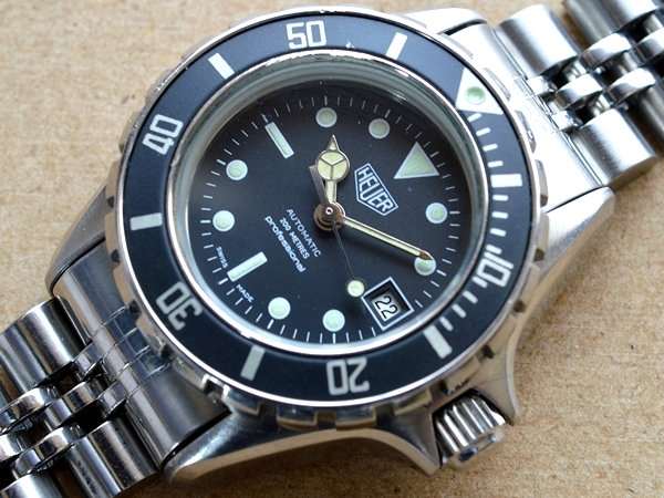 ホイヤー HEUER ダイバーズウオッチ プロフェショナル200m 1980年代製