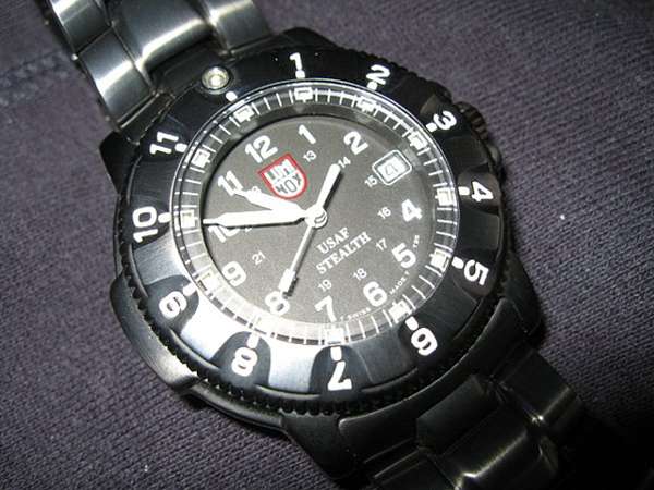 ルミノックス ナイトホーク 3400 ステルス F-117 LUMINOX 黒 - 腕時計 