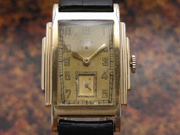 エルジン 1950年代 スクエアタイプ 手巻き Cal.772 アンティークウォッチ |  アンティーウオッチマンはROLEX（ロレックス）・OMEGA（オメガ）・TUDOR（チュードル）などアンティーク 腕時計の委託通販専門店—時計の委託・アンティーウオッチマン