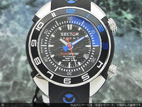 SECTOR SHARK MASTER クロノグラフ 腕時計 - 腕時計(アナログ)